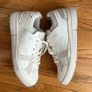 On Running White Athletic Shoes